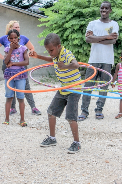 Hula-Hoops and Hugs:  July 2015 Haiti Relief Trip